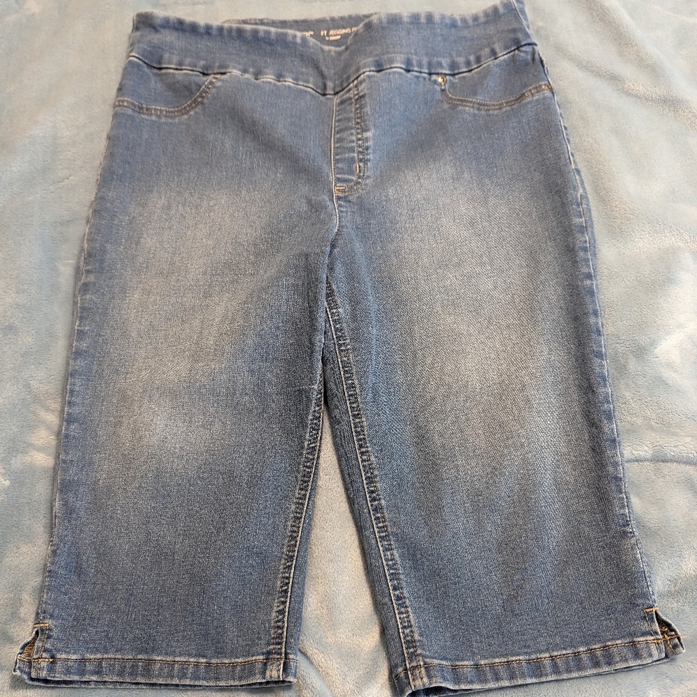 Chico's Stretch Pedal Pushers Size 2.5